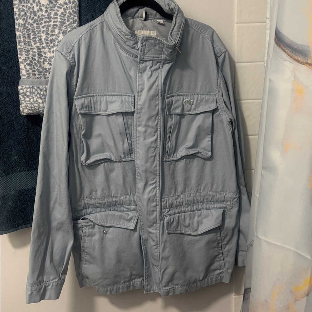 Mens lacostse jacket